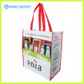 Reutilizable Eco-Friendly Promocional laminado PP bolsa de compra tejida